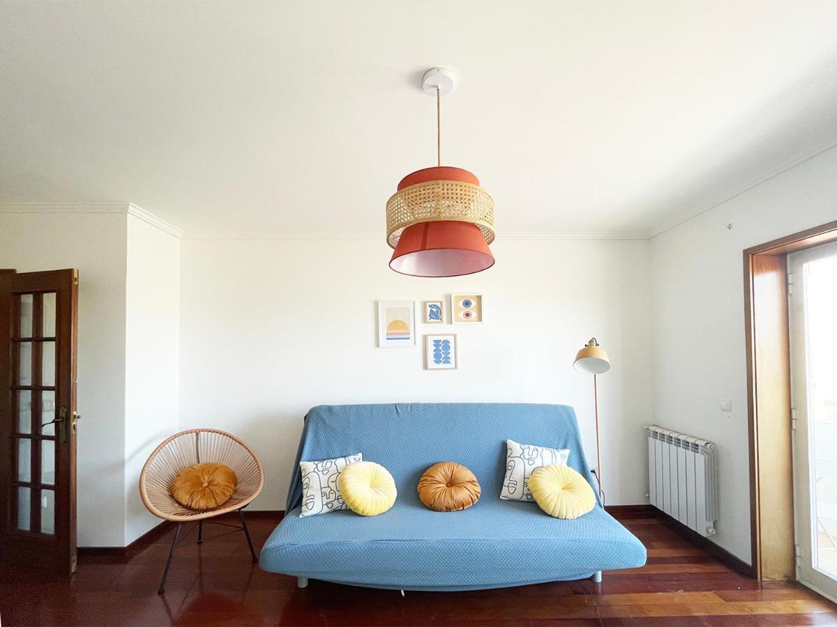 Yellow House Aveiro Smart Tv And Garage Exterior foto